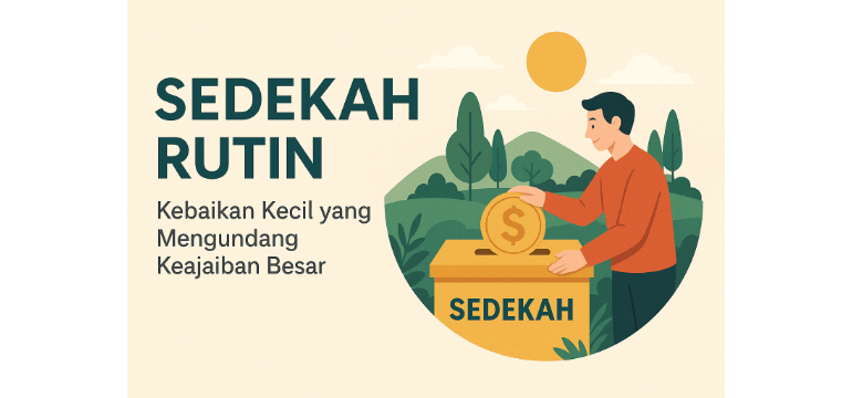 sedekah rutin
