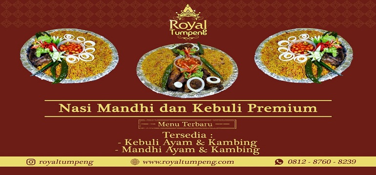 Pesan Nasi Kebuli di Royal Tumpeng Gratis Ongkos pengiriman