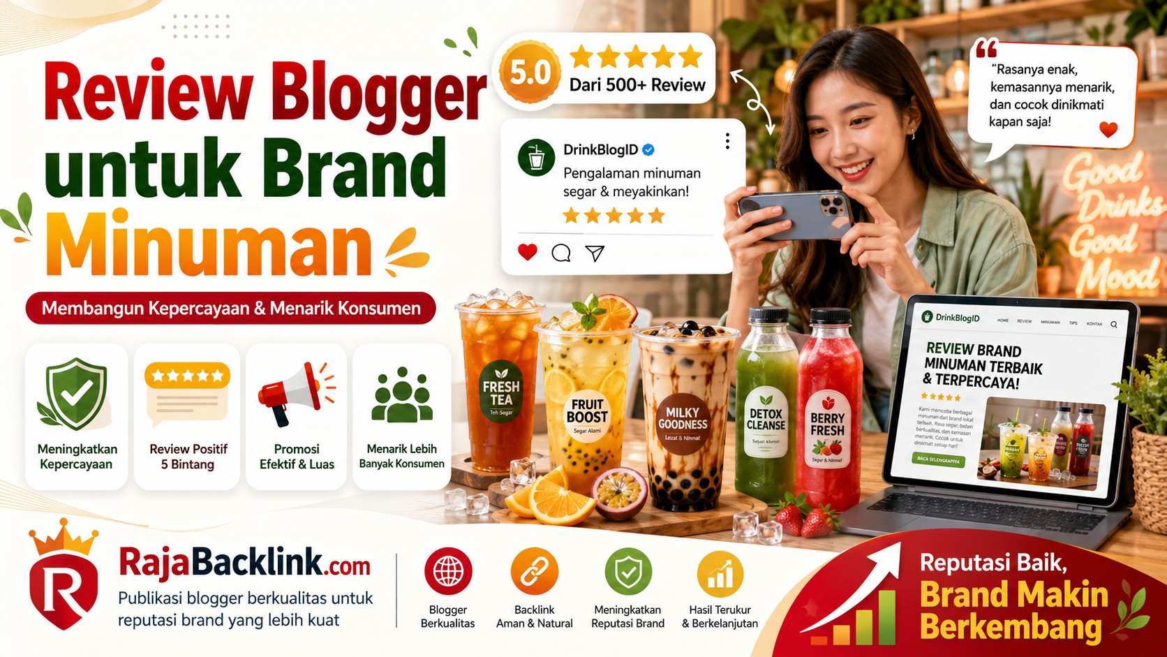 Mengapa Review dari Blogger Penting untuk Meningkatkan Brand Minuman?